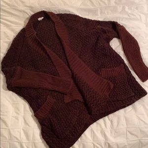 Knit Open Cardigan